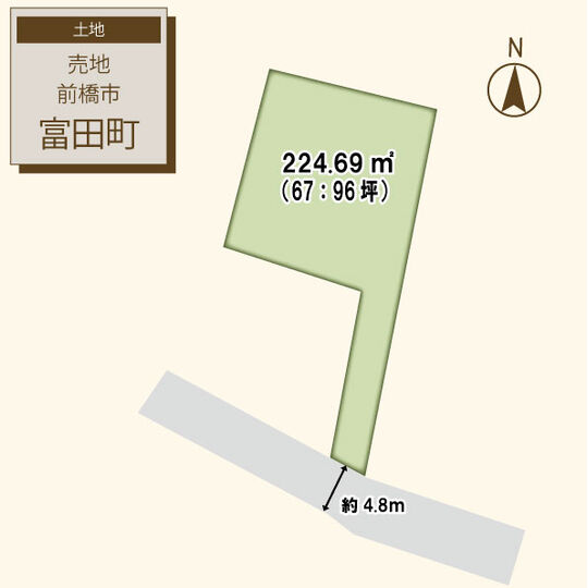 富田町　（売地）