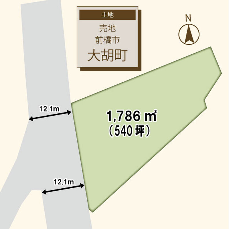 大胡町青地